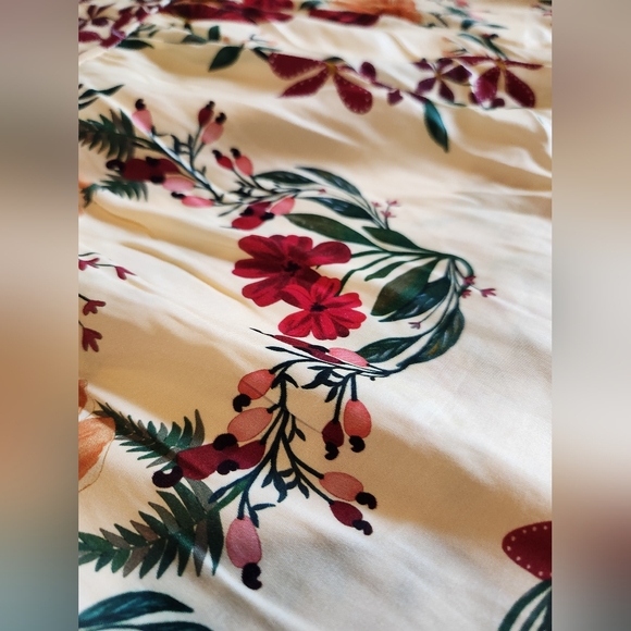 !!! Sale !! No Offer!! Farm Rio x Anthropologie Long-Sleeve Cutout Maxi Dress - Picture 6 of 17